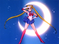 Sailor Moon Japanese Region 2 DVD #1 Image Quality Screencap