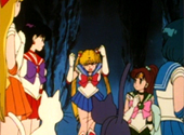 Sailor Moon: Sailor Venus, Mars, Mercury, Jupiter and Moon