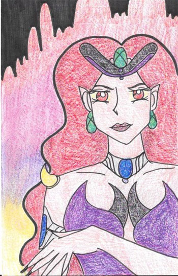sailor moon queen beryl fan art by wendy sailor moon queen beryl fan art by wendy