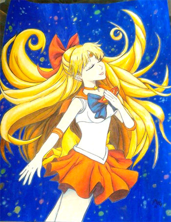 sailor moon fan art by melissa govea sailor moon fan art by melissa govea