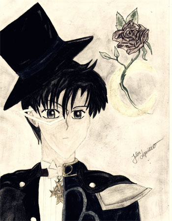 tuxedo mask fan art by julia lepnikow tuxedo mask fan art by julia lepnikow