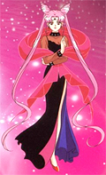 rini / chibi usa as wicked lady / black lady