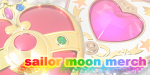 sailor moon toys, t-shirts, figures, dvds, blu-rays, cds, and other merchandise