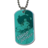 Sailormoon Sailor Mars Dog Tag Necklace 