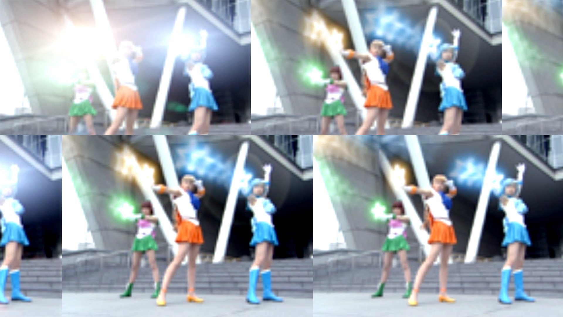 Sailor Jupiter's Star Tambourine Attack From PGSM