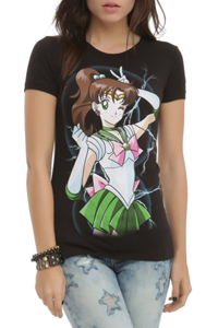 new sailor jupiter t-shirt from hottopic
