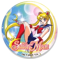 sailor moon button