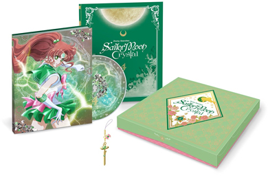 Official Japanese Blu-ray release of Pretty Guardian Sailor Moon Crystal Volume Four with Sailor Jupitery on the cover.