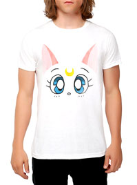 official mens sailor moon t-shirt with artemis!