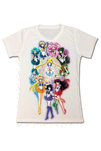 new sailor moon s group t-shirt