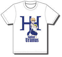 sailor uranus white t-shirt