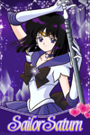 Sailor Saturn: Sailor Moon Mobile Phone / Cellphone / iPhone Wallpaper