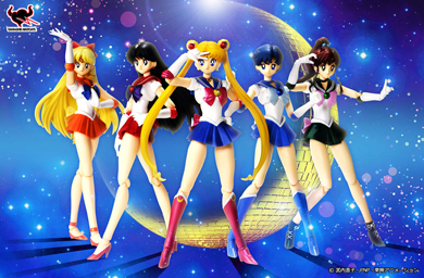 Anime Sailor Moon Sailor Venus Tamashii Nations Action Figure Box 17CM X'mas 