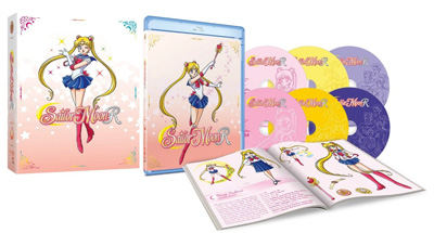 viz media's sailor moon season one part 2 blu-ray and dvd box set