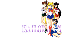 Sailor Moon Wallpaper: Sailor Moon, Mercury, Mars and Jupiter