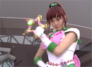 PGSM Sailor Jupiter attacking with her Star Tambourine.