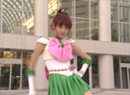 Sailor Jupiter's Star Attack PGSM Sailor Jupiter attacking with her Star Tambourine.