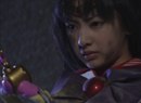 Sailor Mars in the live-action Sailor Moon series with the Mars and Venus dagger weapons.