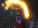 Sailor Mars in the live-action Sailor Moon series with the Mars and Venus dagger weapons.