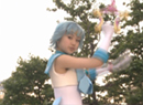 PGSM's Sailor Mercury holding her Star Tambourine.