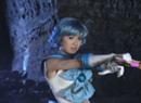 Sailor Mercury in the live-action PGSM TV series summoning her third ice sword weapon.