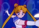 Sailor Moon's Moon Tiara Magic attack from the 90's anime series.