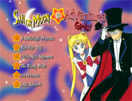 Sailor Moon DiC DVD #1 Main Menu