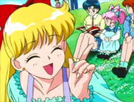 Sailor Moon S Heart Collection DVD 6: Sailor Venus Menu Screencap Image