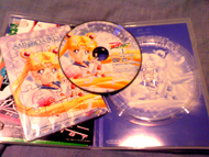 sailor moon sailor stars volume 1 dvd: puzzle, disk and case