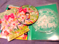 sailor moon sailor stars volume 4 dvd: puzzle, disk and case