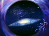 The galaxy from the Sailor Moon anime series.