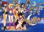 90's Sailor Moon anime series title screen.