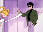 Sailor Moon: Serena meets Darien