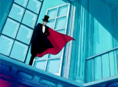 Sailor Moon: Tuxedo Mask appears