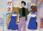 Sailor Moon: Serena, Darien and Molly
