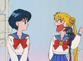 Sailor Moon: Amy meets Serena and Luna