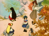 Sailor Moon: The Sailor Scouts at Raye's Temple