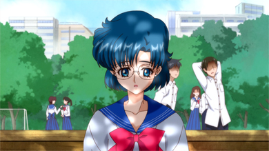 pretty guardian sailor moon crystal act.2 ami - sailor mercury