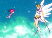 Sailor Moon Sailor Stars: The Power of Shining Stars! Chibi Chibi's Transformation