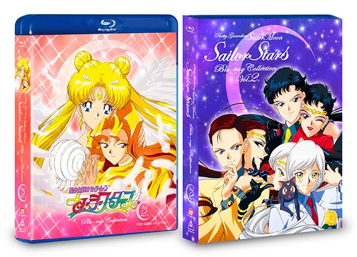 Cover art for the Japanese Sailor Moon Sailor Stars Blu-ray Collection 2 release.