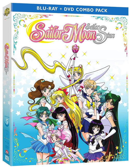 Sailor Moon Sailor Stars Part 2 DVD and Blu-ray combo box set by Viz Media featuring Eternal Sailor Moon and the Sailor Scouts.