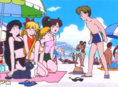Sailor Moon SuperS: Beach Blanket Bungle