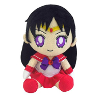 official japanese mini sailor mars plushie from bandai