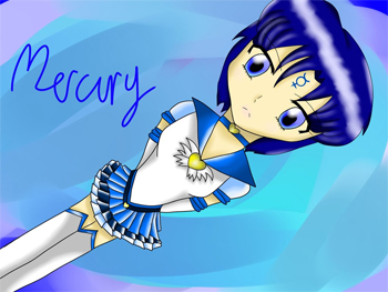 sailor mercury fan art by strawberryjupiter