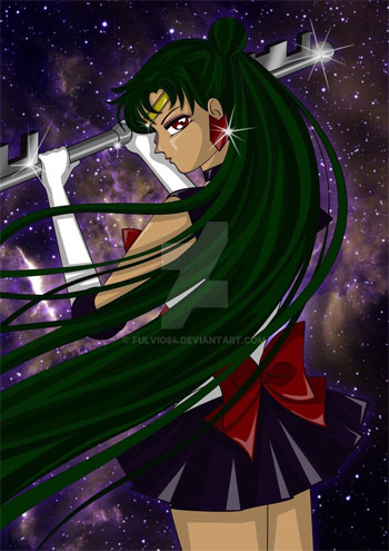 sailor moon sailor pluto fan art by fulvio84