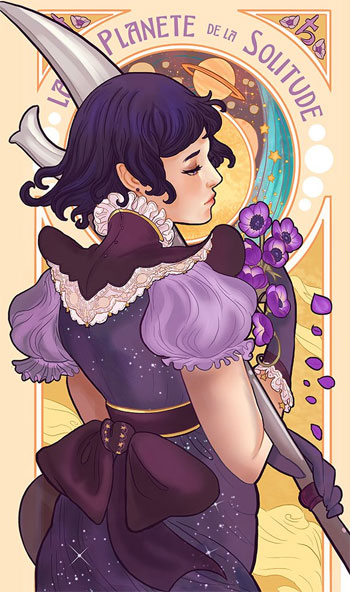 sailor saturn fan art by audrey