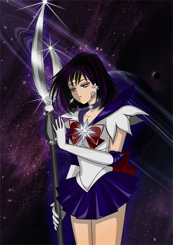 sailor saturn fan art by fulvio84