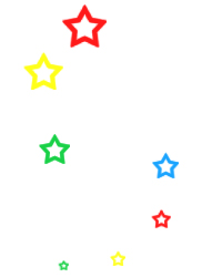 rainbow stars