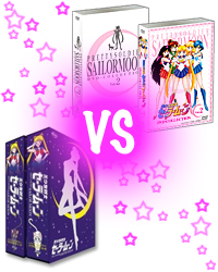 Region 1 Sailor Moon DVDs versus Region 2 Sailor Moon DVDs. What's the difference?