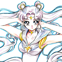 the ultimate form of sailor moon, sailor cosmos